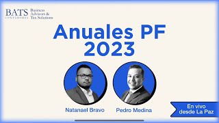 Curso Declaración Anual Persona Física 2023 x BATS [upl. by Nerha863]