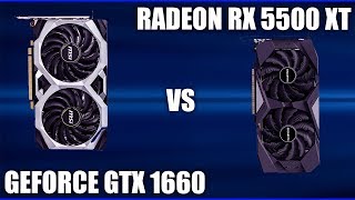 Видеокарта Radeon RX 5500 XT vs Geforce GTX 1660 Сравним [upl. by Riancho]