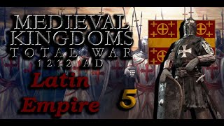 Medieval 1212 AD  Latin Empire 5  Empire of Nicaea crumbles [upl. by Anayrb939]