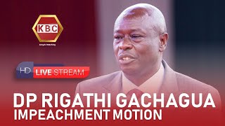 LIVE Senate  Removal by Impeachment of Deputy President Rigathi Gachagua I 17th October 2024 [upl. by Tteraj]