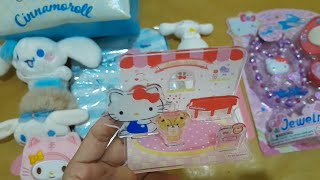 12 Minutes Satisfying With Unboxing Hello Kitty Jewelry Set  Cinnamoroll Plush [upl. by Burchett571]