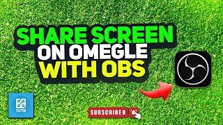 How to Use OBS on Omegle 2024  Share Screen on Omegle with OBS [upl. by Ailahtan816]