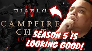 DIABLO 4 KEEPS IMPROVING  SEASON 5 FIRST IMPRESSIONS [upl. by Amoihc747]