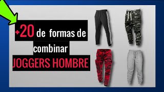 como combinar joggers hombre [upl. by Hatfield]