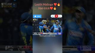 Lasith Malingas Unbelievable HatTrick 🔥  The Yorker King Strikes Again shorts cricket sports [upl. by Jeramie534]