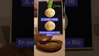 Toutes les médailles olympiques depuis 20 ans  jo2024 paris2024 olympics medaille [upl. by Ethbun]