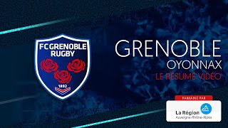 Grenoble  Oyonnax  le résumé vidéo [upl. by Yaral265]