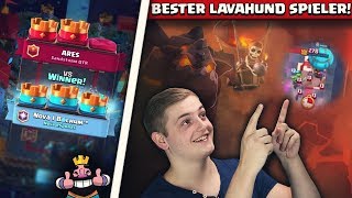 SEIT MONATEN BESTER LAVAHUND SPIELER DER WELT  Was ist sein Geheimnis  CLash Royale Deutsch [upl. by Neomah896]