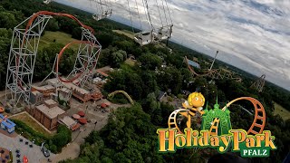 Ein perfekter Tag in einem aufblühenden Freizeitpark  Holiday Park 2024  Vlog [upl. by Inaliak826]