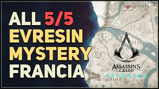 All 5 Evresin Mystery Assassins Creed Valhalla [upl. by Agustin]