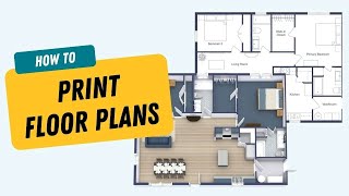 Print and Download 2D and 3D Floor Plans [upl. by Ezechiel]