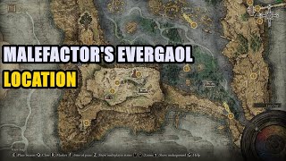 Malefactors Evergaol Location Elden Ring [upl. by Urial]