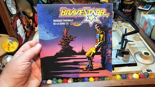 Bravestarr 1987 Filmation Animated Cartoon TV Opening Themes 45 rpm Vinyl Record from France [upl. by Ahsiuqram]