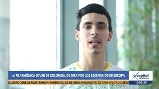 Filarmónica Joven de Colombia estará de gira por los escenarios de Europa [upl. by Madson]