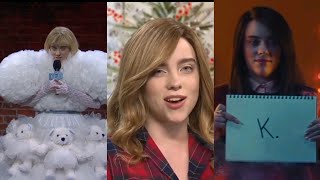 Billie Eilish SNL skits in 1 minute and 21 seconds [upl. by Drofxer306]