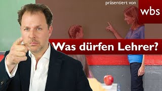 20 Dinge die Lehrer NICHT dürfen aber trotzdem machen  Rechtsanwalt Christian Solmecke [upl. by Kcirdes]