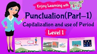 PunctuationPart1  Capitalization and use of Period  English  Grade12  Tutway [upl. by Nevyar]