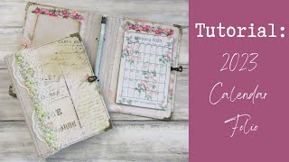 Tutorial 2023 Calendar Journal [upl. by Hogen]