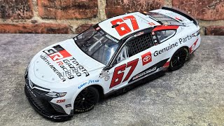 REVIEW Kamui Kobayashi 2023 Toyota Genuine Parts 124 Nascar Diecast [upl. by Etnoval]