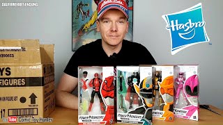 Hasbro Power Rangers Lightning Collection Unboxing  Comic Toy Hunter Review [upl. by Nilyaj387]