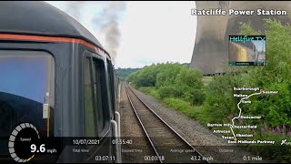 47828 and 47614 take quotThe Statesmanquot to Scarborough From Behind The Engines [upl. by Ley]