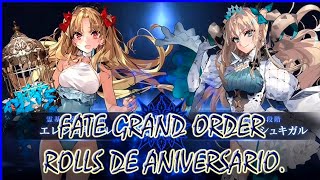 ROLLS POR SPACE ERESHKIGAL FATEGRAND ORDER 9 ANIVERSARIO [upl. by Arimay853]