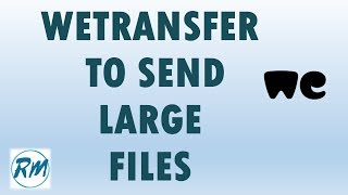 How to use wetransfercom to send large files [upl. by Idnas]