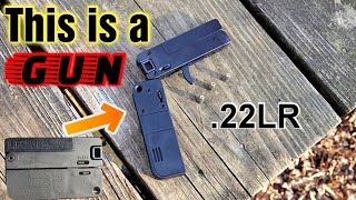 Lifecard 22lr Review amp Shoot Credit Card Gun [upl. by Marnia]