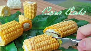 NOMold 옥수수 케이크 만들기  Corn cake recipe  How to make a corn mold [upl. by Coulombe]