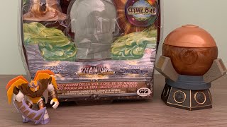 GORMITI SLIME ORB TITANIUM unboxing del SOMMO LUMINESCENTE [upl. by Dibbell]