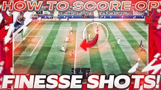 FIFA 22  HOW TO SCORE LONGRANGE FINESSE SHOTS  BEST WAY TO SCORE FIFA 22 Attacking Tutorial [upl. by Koal]