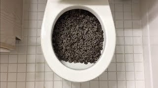 Will it Flush  Oreo Os Cereal [upl. by Keviv]