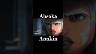 Ahsoka and Anakin starwars clonewarsedit rebels darthvader ahsokatano [upl. by Ramo]