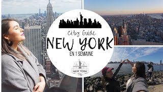 NYC CITY GUIDE 🗽🏙 Une semaine à New York avec moi [upl. by Dahc764]