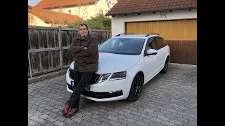 2018 Skoda Octavia Combi GTec  Skoda mit Erdgasantrieb  Review amp Erdgas tanken [upl. by Iramohs]