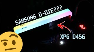 MEMÓRIA XPG D45G 3600MHz CL18  Uma boa pedida REVIEW e OVERCLOCK [upl. by Nadbus]