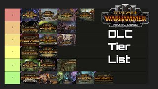 Best and Worst DLC Tier List Steam Sale  Total War Warhammer 3 Immortal Empires [upl. by Kenaz203]