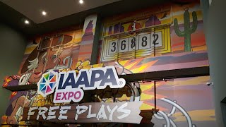 IAAPA 2023 PINBALL ENTERANCE ARCADE ORLANDO FL [upl. by Dorcia]