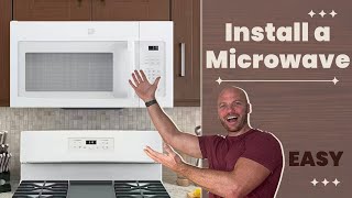 Step by Step Instructions How to Install a Microwave [upl. by Korns]