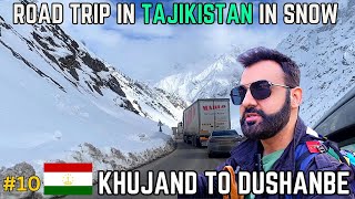 MOST BEAUTIFUL JOURNEY  TAJIKISTAN TRAVEL VLOG  KHUJAND TO DUSHANBE BY CAR [upl. by Haney]