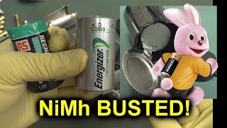 EEVblog 1200  BUSTED  Energizer amp Duracell NiMH [upl. by Bruell305]