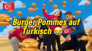 Türkischer Burger Pommes Song🇹🇷🔥 Offiziell Video [upl. by Berni301]