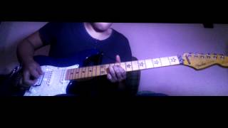 Fender Stratocaster Richie Sambora Usa  Solo Improvisation with fails xD  Bryan Peralta [upl. by Einattirb]