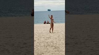 🇻🇳Frisbee game at Nha Trang beach Vietnam❤️ [upl. by Mccready583]