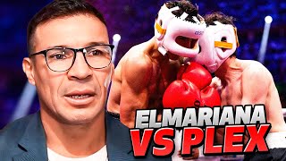 NO LO VI PERDER  REACCIÓN A ELMARIANA VS PLEX  LA VELADA DEL AÑO IV [upl. by Naitsirhk]