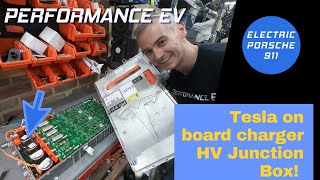 Tesla Onboard Charger Teardown Pt2  High Voltage Junction Box in a Gen3 EV Charger  Audio Fixed [upl. by Meredi]