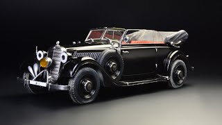 Mercedes 320 Convertible  Heydrich Anthropoid  135 ICM Car Model [upl. by Evyn223]