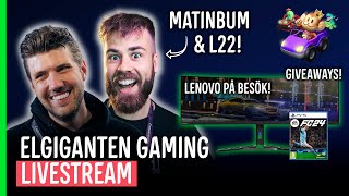 Livestream med Elgiganten Gaming 🎮 [upl. by Yluj]