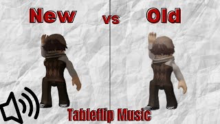 New Vs Old Tableflip Music  The Strongest Battlegrounds [upl. by Phillada]