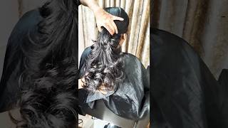 Layer haircut on mid length hair💇🏻😍🤩 layerhair haircutting hairdresser hairstyle happyhair [upl. by Ellehsyt283]